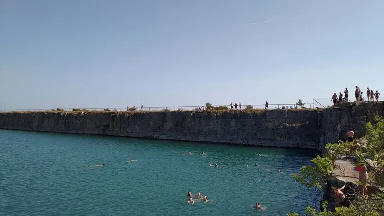 A Hidden Turquoise Swimming Spot